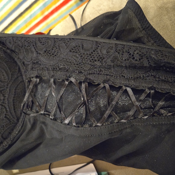 Intimate Attitudes Black 44 Corset - Picture 8 of 9